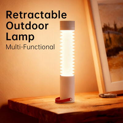 Buen precio Dc5V JP-1008 Lámpara de escritorio portátil retráctil multifuncional para acampar al aire libre Linterna de escritorio portátil de múltiples modos, ángulos y brillo en línea