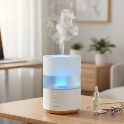 Buen precio Humidificador de aire ultrasónico de 2w con modo de purificación de plasma Aromaterapia adecuado para oficinas dormitorio y sala de estar en línea