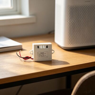 Buen precio Generador de iones negativos de voltaje de salida de 3,8 kV Ideal para cubrir exteriores Solución de purificación de aire de área de 3 a 8 metros cuadrados en línea
