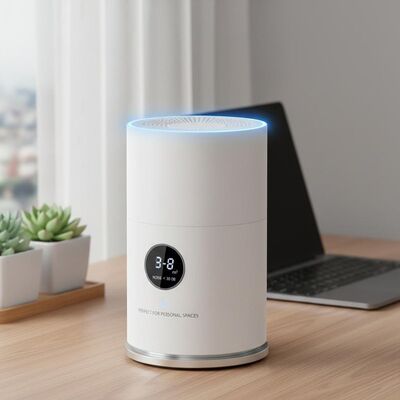 Buen precio Cobertura 3-8 metros cuadrados Generador de iones negativos Nivel de ruido inferior a 30 dB Perfecto para espacios personales y áreas compactas en línea